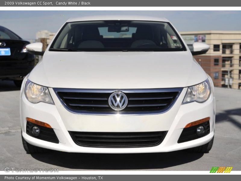 Candy White / Black 2009 Volkswagen CC Sport
