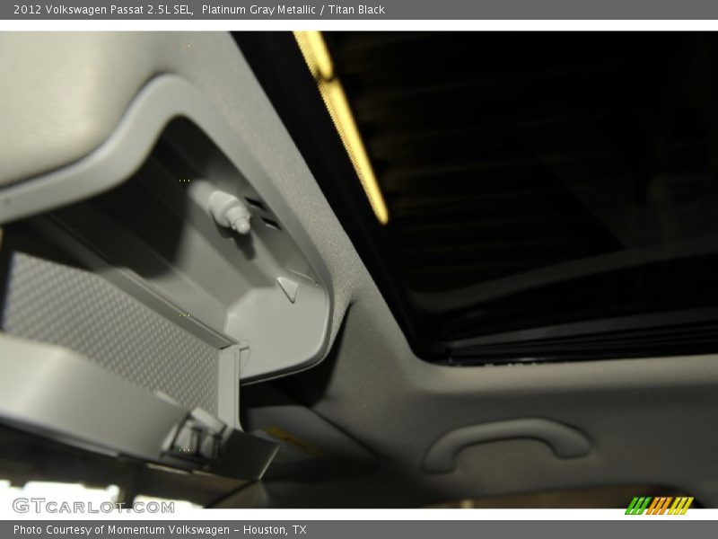 Platinum Gray Metallic / Titan Black 2012 Volkswagen Passat 2.5L SEL