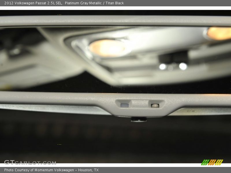 Platinum Gray Metallic / Titan Black 2012 Volkswagen Passat 2.5L SEL