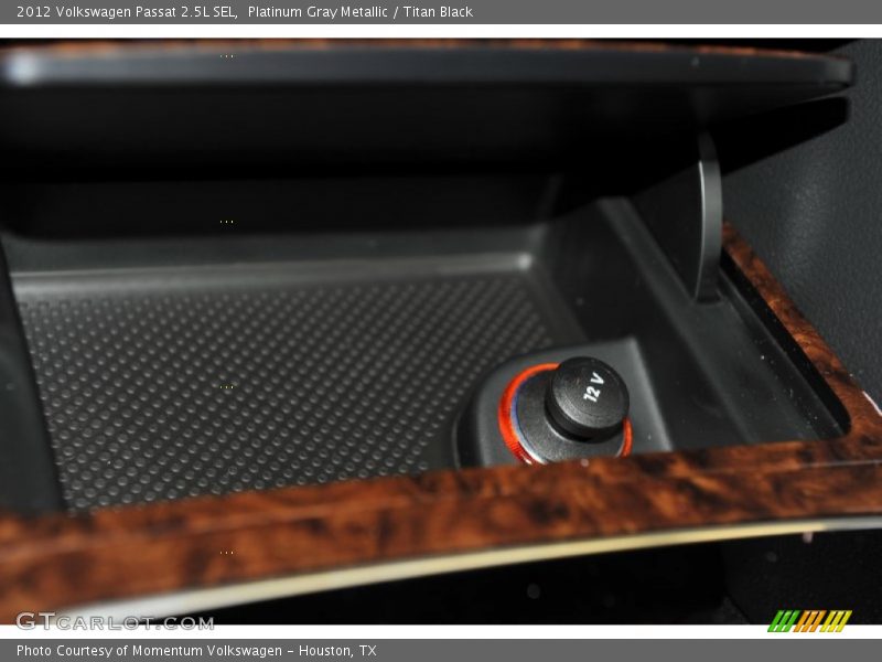 Platinum Gray Metallic / Titan Black 2012 Volkswagen Passat 2.5L SEL