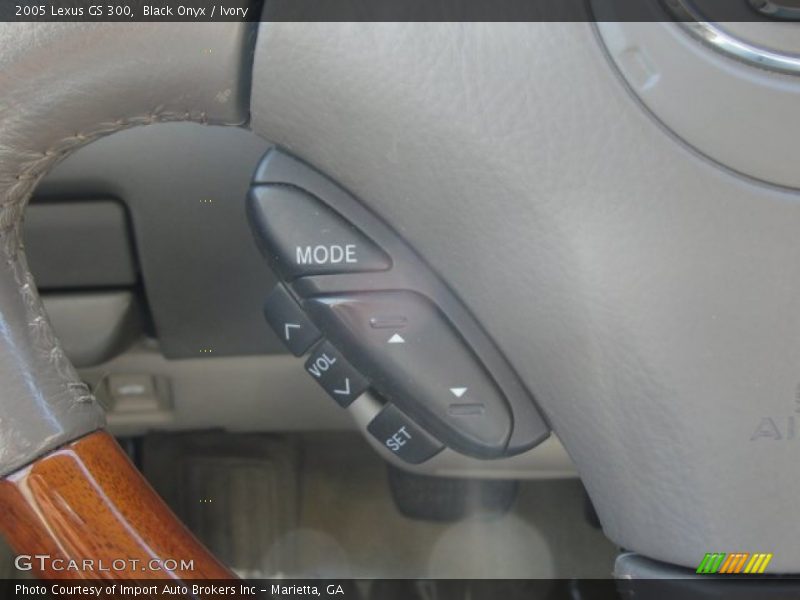Black Onyx / Ivory 2005 Lexus GS 300