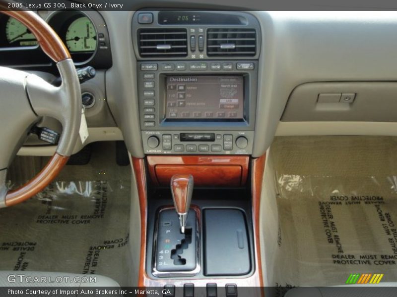 Black Onyx / Ivory 2005 Lexus GS 300