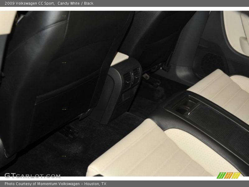 Candy White / Black 2009 Volkswagen CC Sport