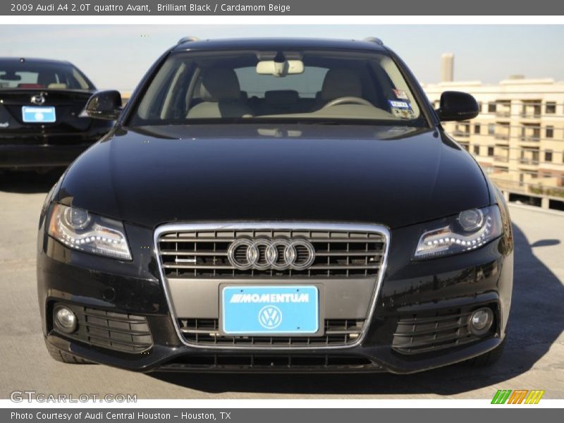 Brilliant Black / Cardamom Beige 2009 Audi A4 2.0T quattro Avant