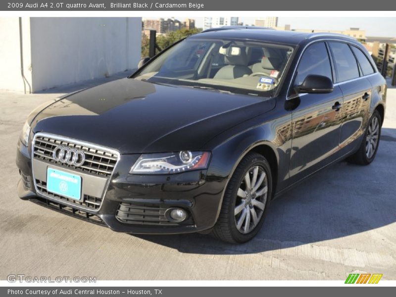 Brilliant Black / Cardamom Beige 2009 Audi A4 2.0T quattro Avant