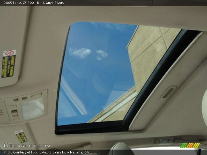 Black Onyx / Ivory 2005 Lexus GS 300