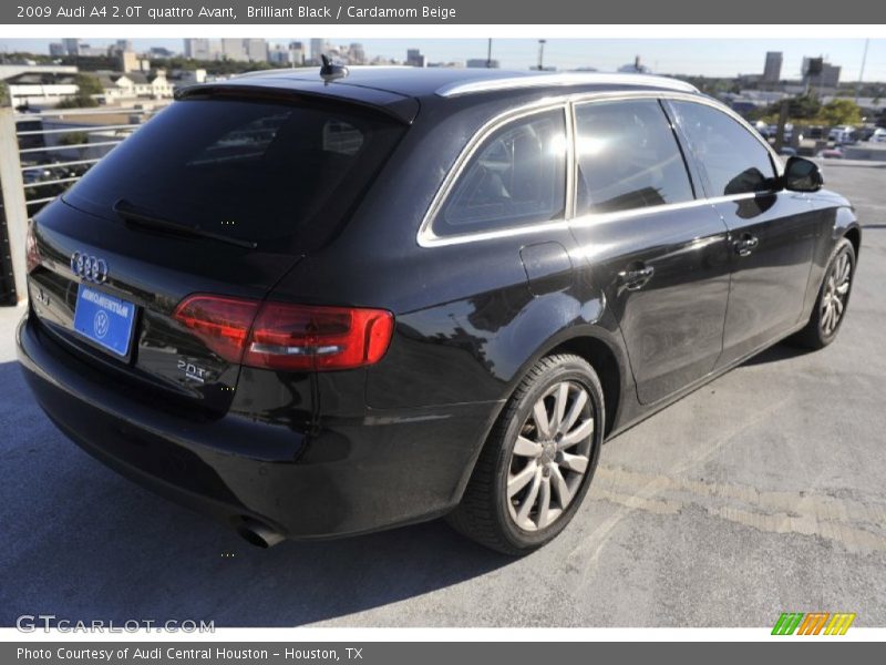 Brilliant Black / Cardamom Beige 2009 Audi A4 2.0T quattro Avant
