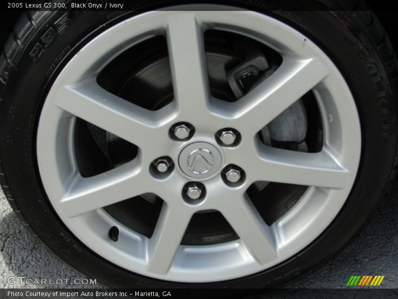 Black Onyx / Ivory 2005 Lexus GS 300