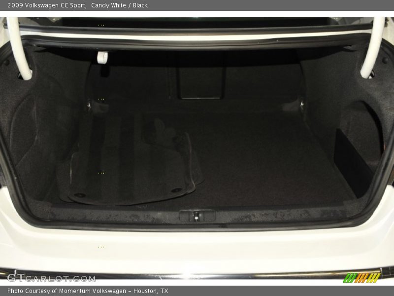 Candy White / Black 2009 Volkswagen CC Sport