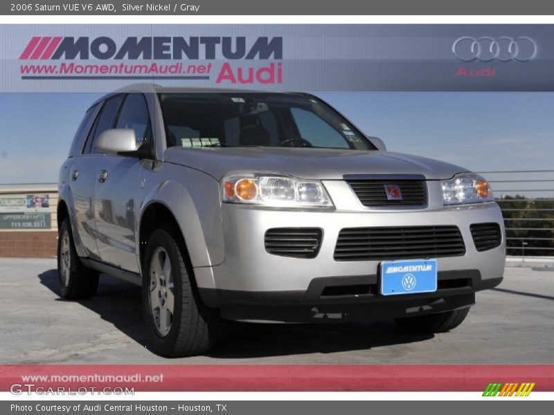 Silver Nickel / Gray 2006 Saturn VUE V6 AWD