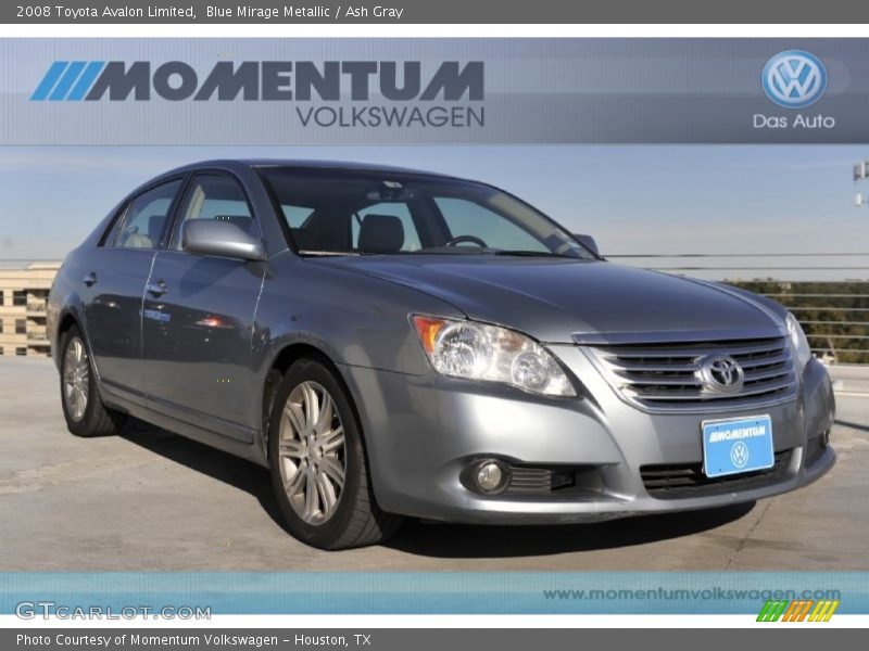 Blue Mirage Metallic / Ash Gray 2008 Toyota Avalon Limited