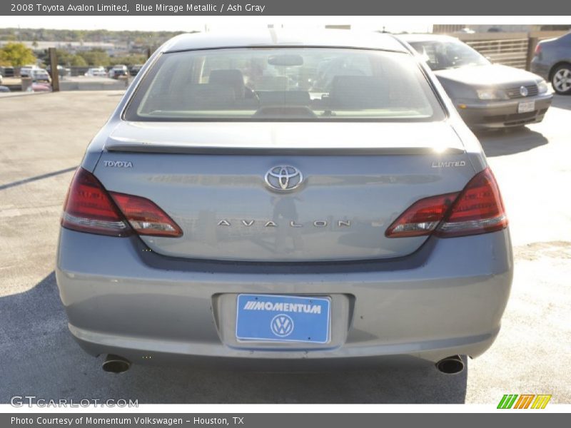 Blue Mirage Metallic / Ash Gray 2008 Toyota Avalon Limited