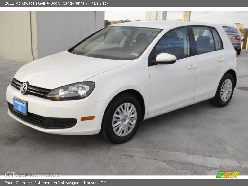 Candy White / Titan Black 2012 Volkswagen Golf 4 Door