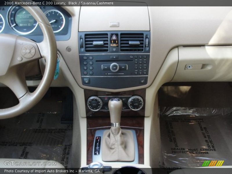 Black / Savanna/Cashmere 2008 Mercedes-Benz C 300 Luxury