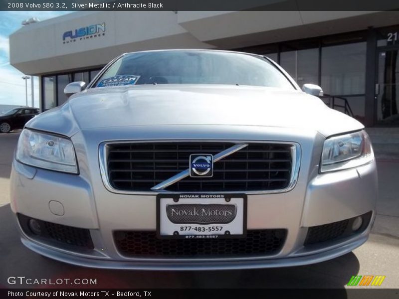 Silver Metallic / Anthracite Black 2008 Volvo S80 3.2