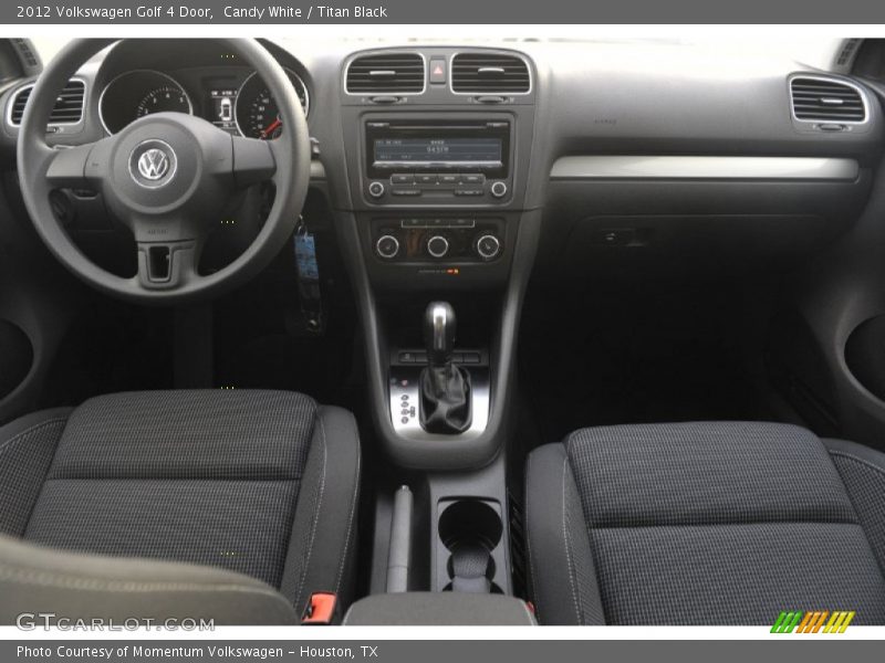 Candy White / Titan Black 2012 Volkswagen Golf 4 Door