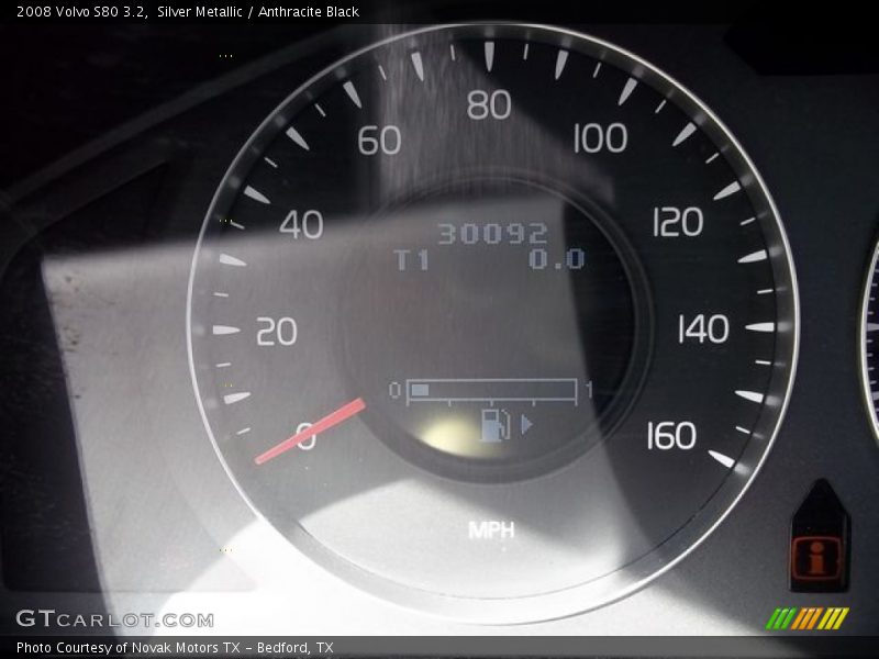 Silver Metallic / Anthracite Black 2008 Volvo S80 3.2