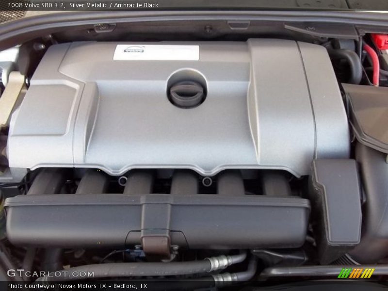 Silver Metallic / Anthracite Black 2008 Volvo S80 3.2