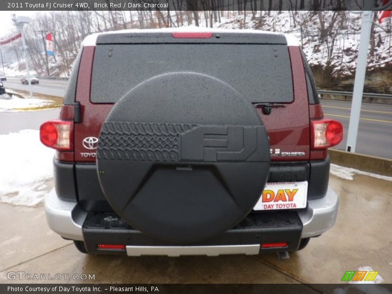 Brick Red / Dark Charcoal 2011 Toyota FJ Cruiser 4WD
