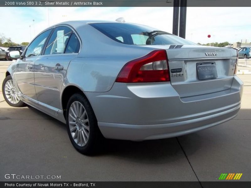 Silver Metallic / Anthracite Black 2008 Volvo S80 3.2