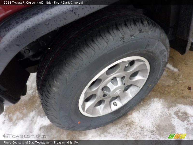 Brick Red / Dark Charcoal 2011 Toyota FJ Cruiser 4WD