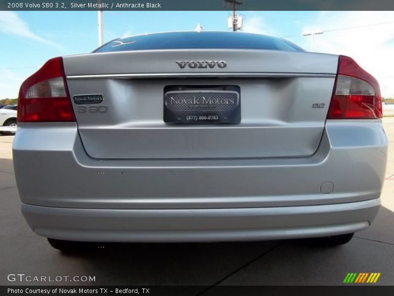 Silver Metallic / Anthracite Black 2008 Volvo S80 3.2