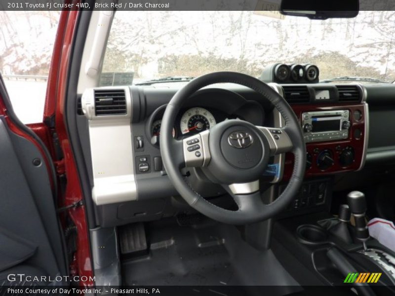 Brick Red / Dark Charcoal 2011 Toyota FJ Cruiser 4WD