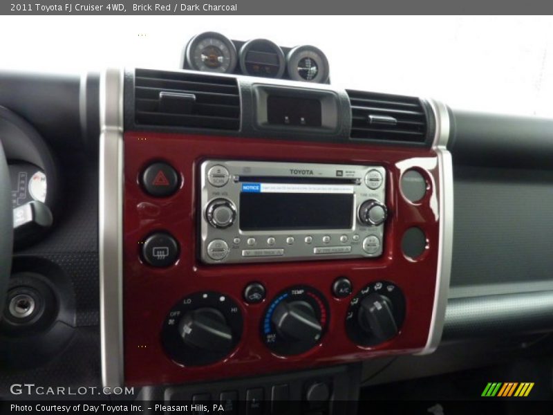 Brick Red / Dark Charcoal 2011 Toyota FJ Cruiser 4WD
