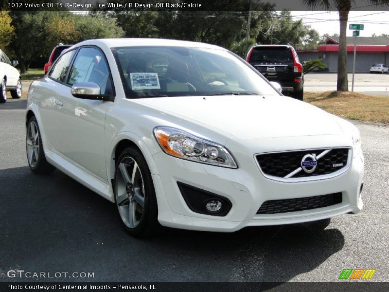 Ice White / R Design Off Black/Calcite 2012 Volvo C30 T5 R-Design