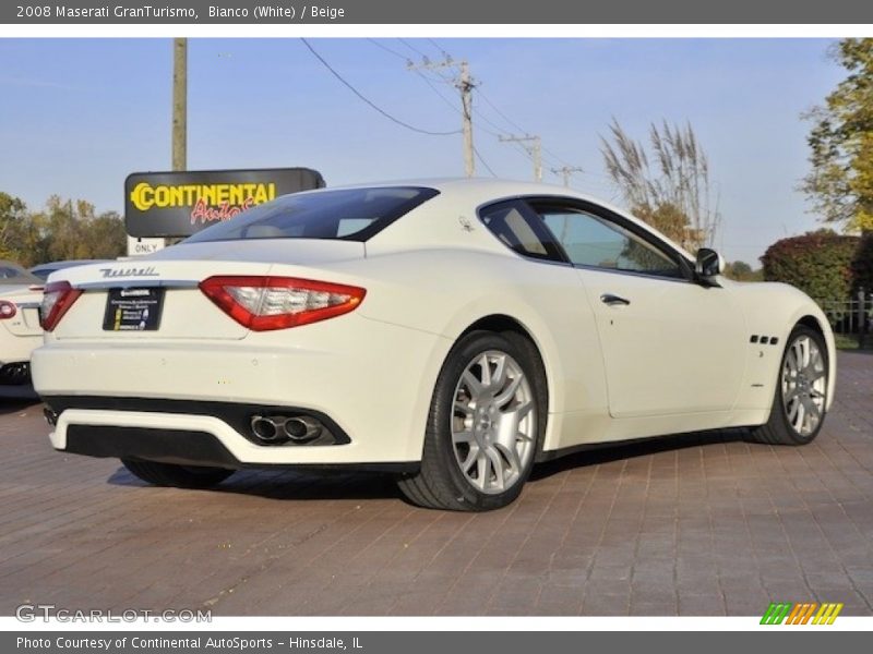 Bianco (White) / Beige 2008 Maserati GranTurismo