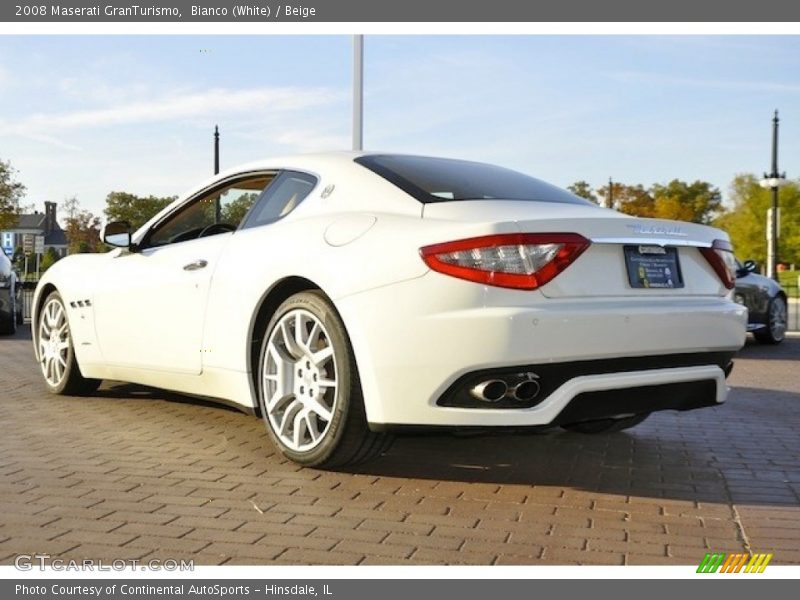 Bianco (White) / Beige 2008 Maserati GranTurismo