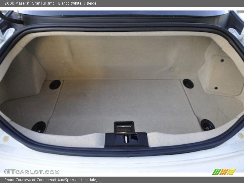 Bianco (White) / Beige 2008 Maserati GranTurismo