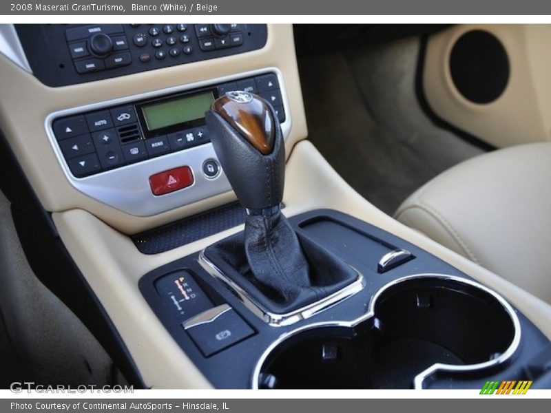 Bianco (White) / Beige 2008 Maserati GranTurismo