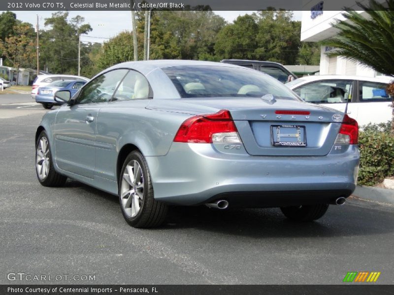 Celestial Blue Metallic / Calcite/Off Black 2012 Volvo C70 T5