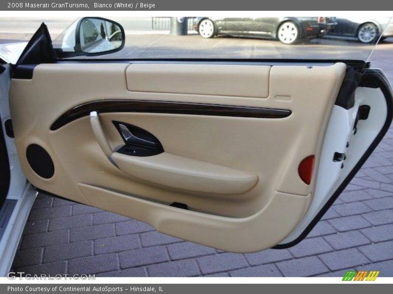 Bianco (White) / Beige 2008 Maserati GranTurismo