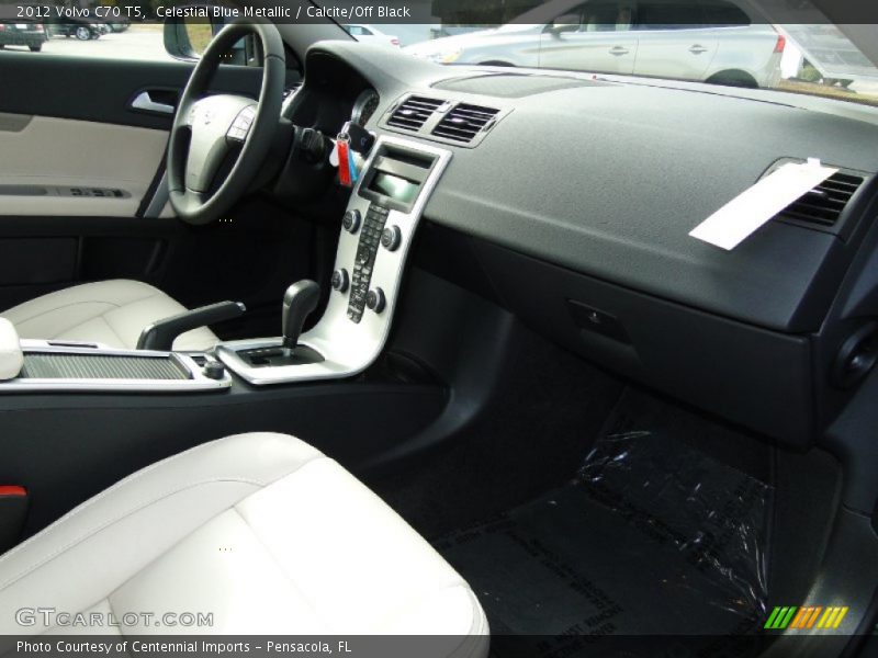 Celestial Blue Metallic / Calcite/Off Black 2012 Volvo C70 T5