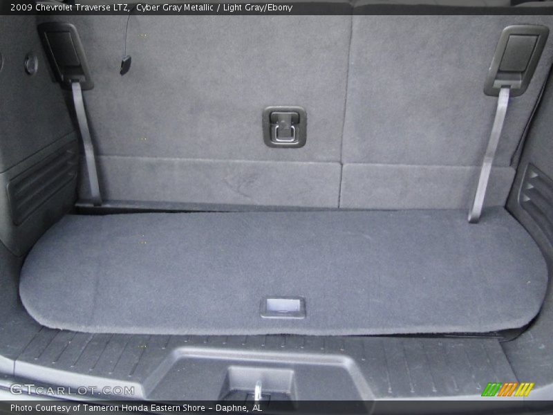 Cyber Gray Metallic / Light Gray/Ebony 2009 Chevrolet Traverse LTZ