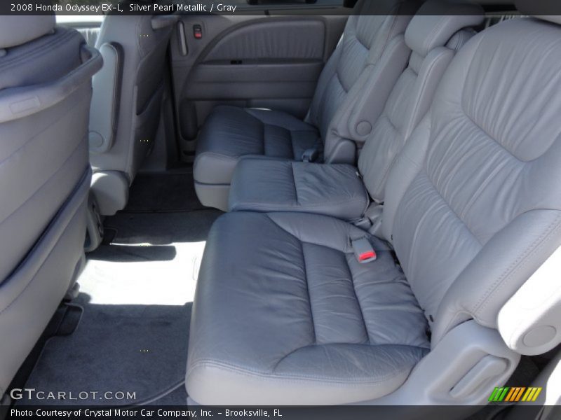 Silver Pearl Metallic / Gray 2008 Honda Odyssey EX-L