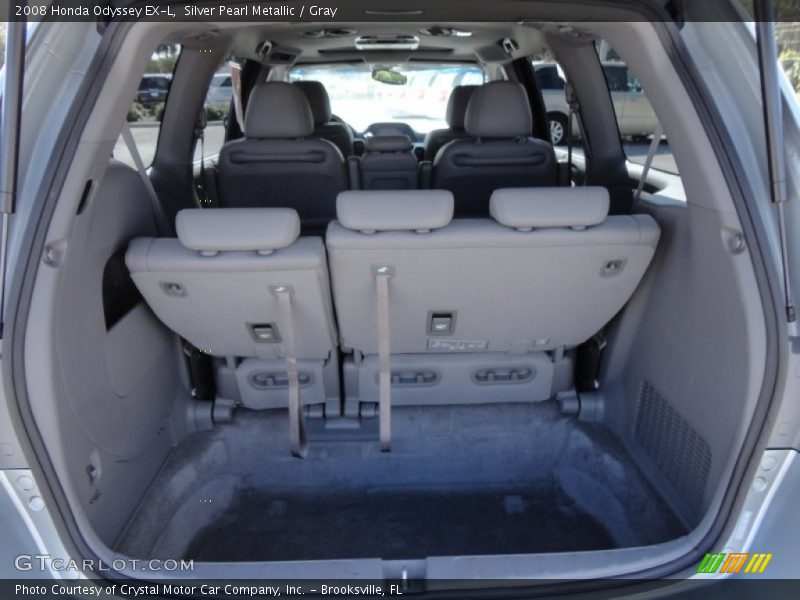 Silver Pearl Metallic / Gray 2008 Honda Odyssey EX-L