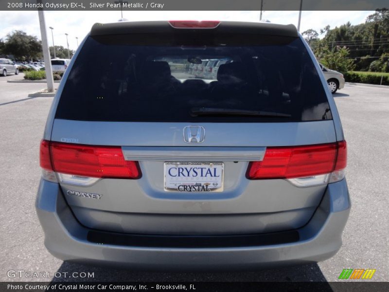 Silver Pearl Metallic / Gray 2008 Honda Odyssey EX-L