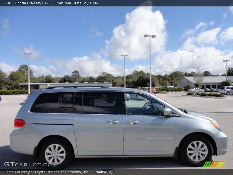 Silver Pearl Metallic / Gray 2008 Honda Odyssey EX-L