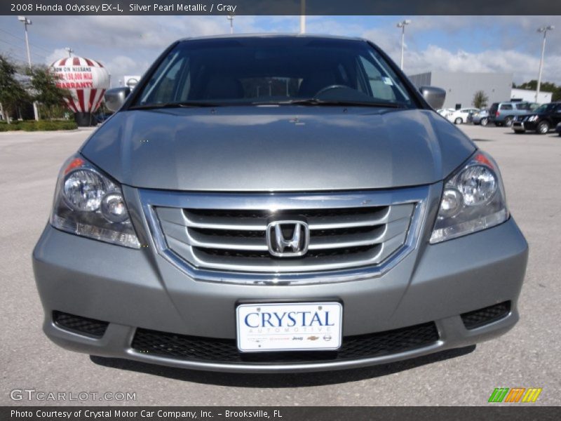Silver Pearl Metallic / Gray 2008 Honda Odyssey EX-L