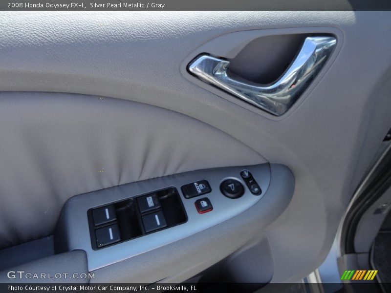 Silver Pearl Metallic / Gray 2008 Honda Odyssey EX-L