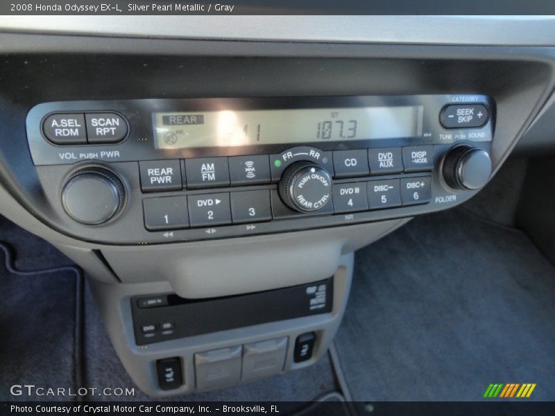 Silver Pearl Metallic / Gray 2008 Honda Odyssey EX-L