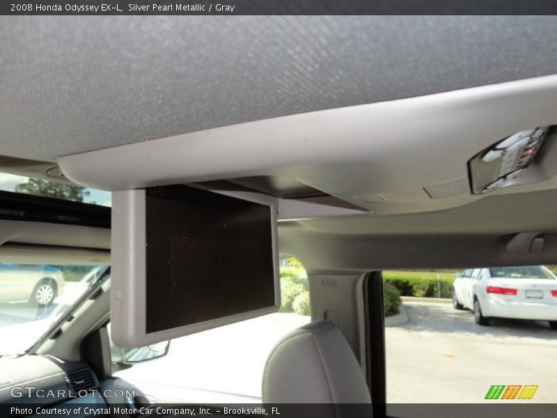 Silver Pearl Metallic / Gray 2008 Honda Odyssey EX-L