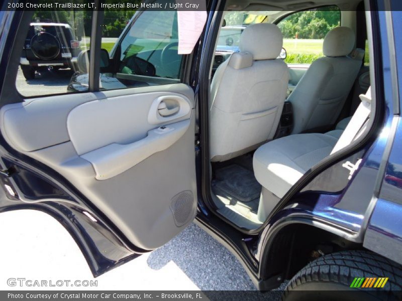 Imperial Blue Metallic / Light Gray 2008 Chevrolet TrailBlazer LT