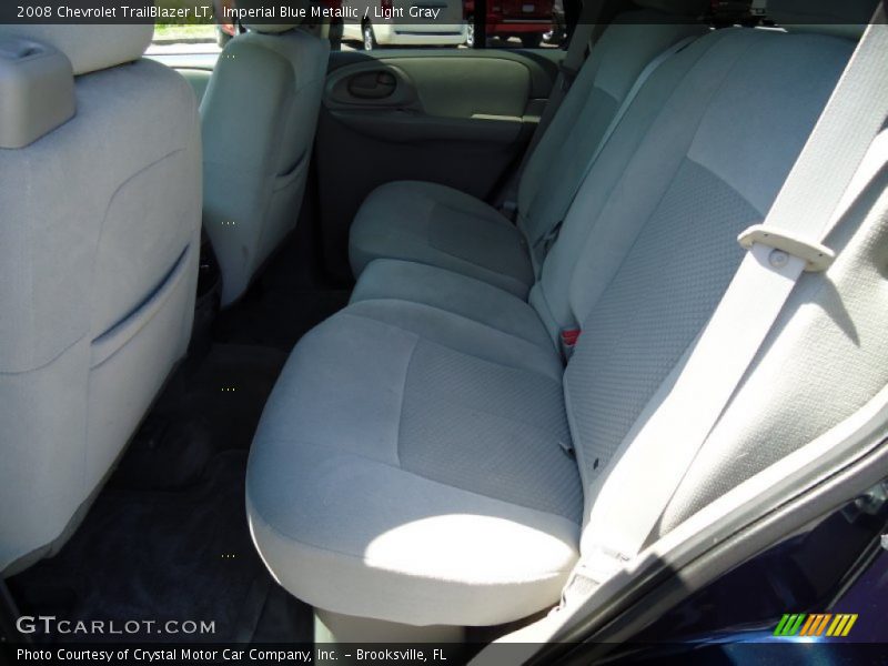 Imperial Blue Metallic / Light Gray 2008 Chevrolet TrailBlazer LT