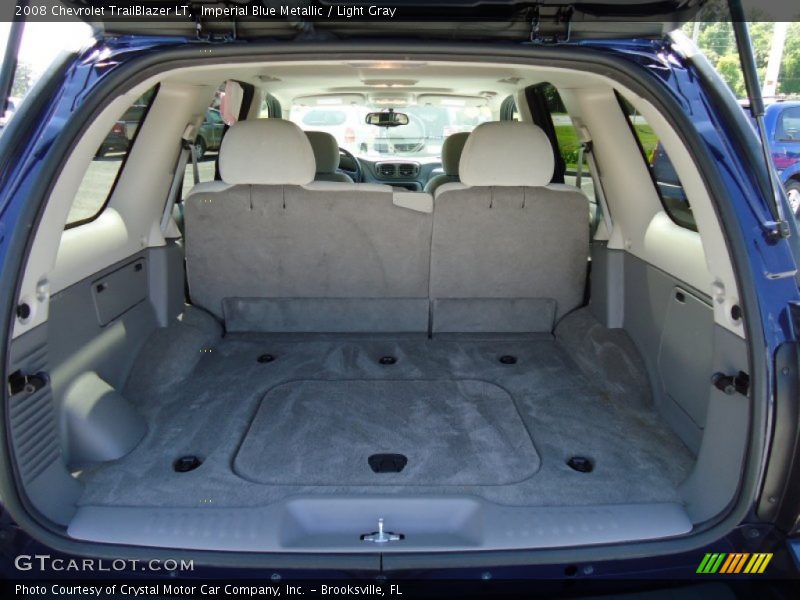 Imperial Blue Metallic / Light Gray 2008 Chevrolet TrailBlazer LT