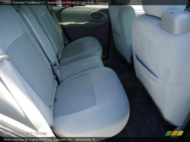 Imperial Blue Metallic / Light Gray 2008 Chevrolet TrailBlazer LT