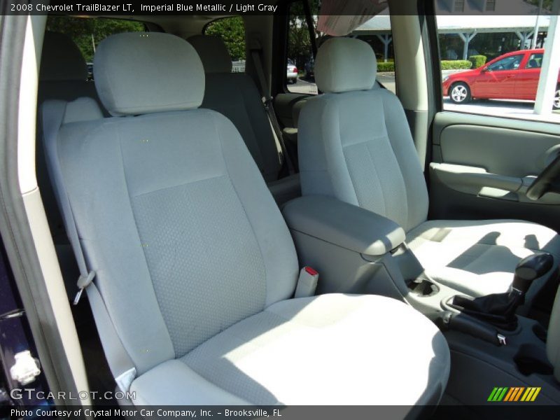 Imperial Blue Metallic / Light Gray 2008 Chevrolet TrailBlazer LT